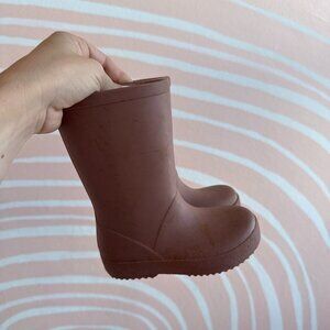 🌧️ Zara Old Pink Rain Boots - Size 23 🌧️